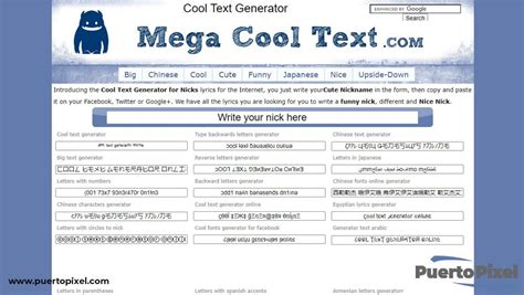 mega cool text|Iba pa.